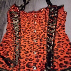 Living dead souls halter corset